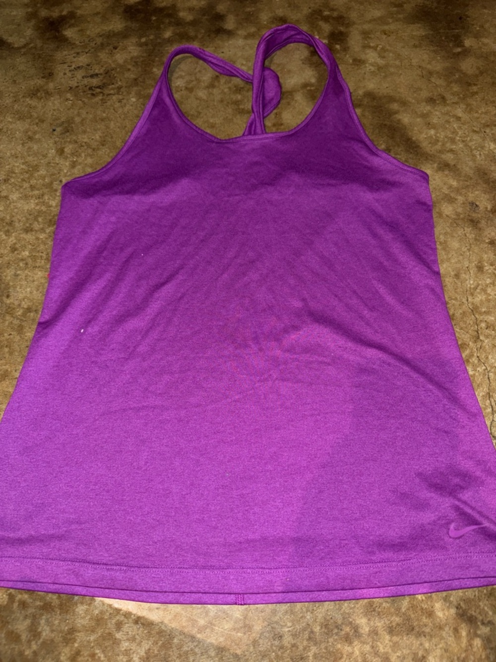 Nike Violet Racerback Workout Tank Top